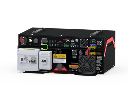 DCX 48V Inverter Power System | 60–120V Solar Input | Off-Grid Caravan & RV Power