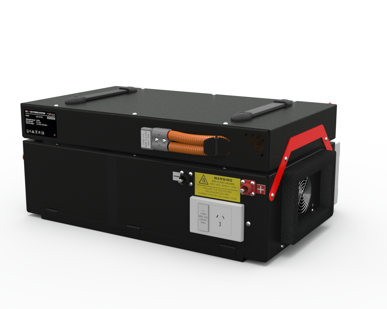 DCX 48V Inverter Power System | 60–120V Solar Input | Off-Grid Caravan & RV Power